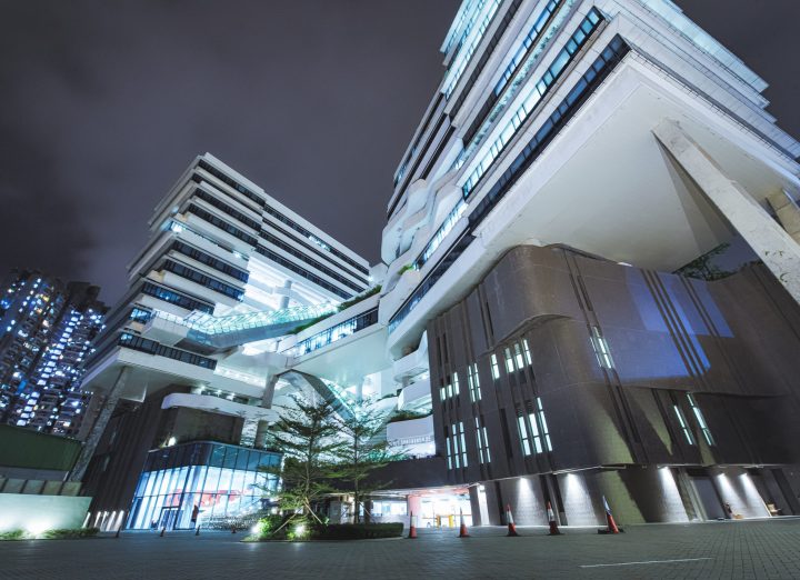 SPL lighting Solutions, education lighting, Technological and Higher Education Institute of Hong Kong [Thei] – Chai Wan Campus, Landscape lighting, linear lighting, downlight, damp-proof light